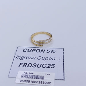 ANILLOS DAMA ORO 14K 1.7 (NUEVO)