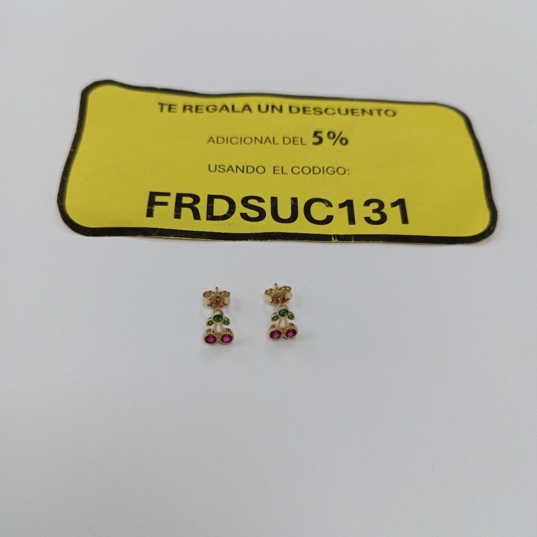 BROQUELES ORO 14K 1.1 (NUEVO)