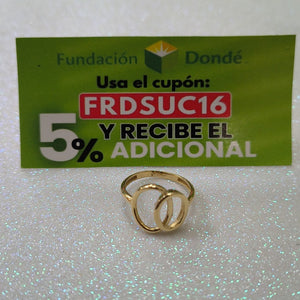 ANILLOS DAMA ORO 14K 2.3 (NUEVO)