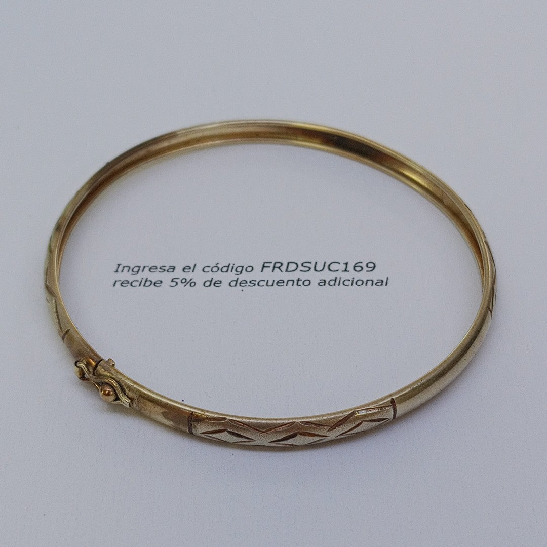 PULSERA ORO 10 K 6.6 GRMS (SEMINUEVO)