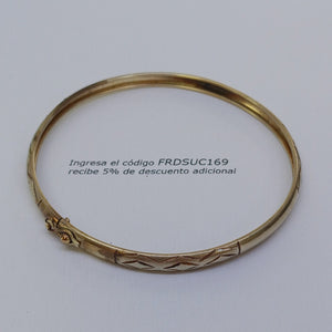 PULSERA ORO 10 K 6.6 GRMS (SEMINUEVO)