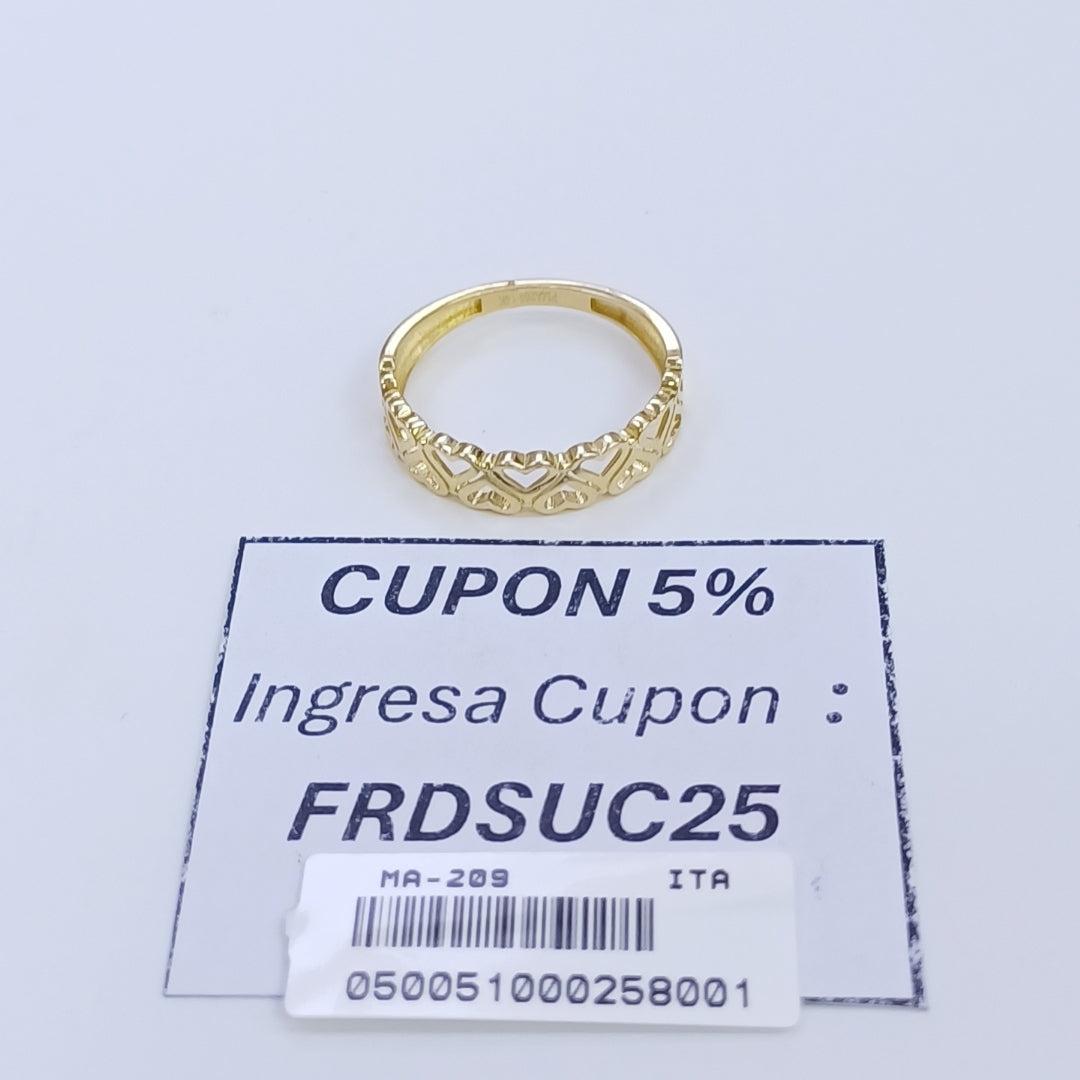 ANILLOS DAMA ORO 14K 1.6 (NUEVO)