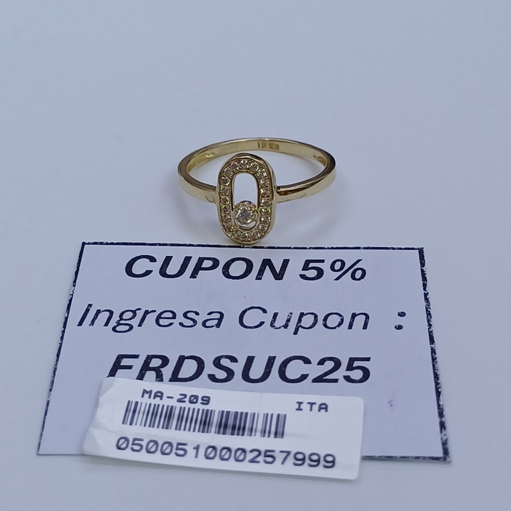 ANILLOS DAMA ORO 14K 1.8 (NUEVO)