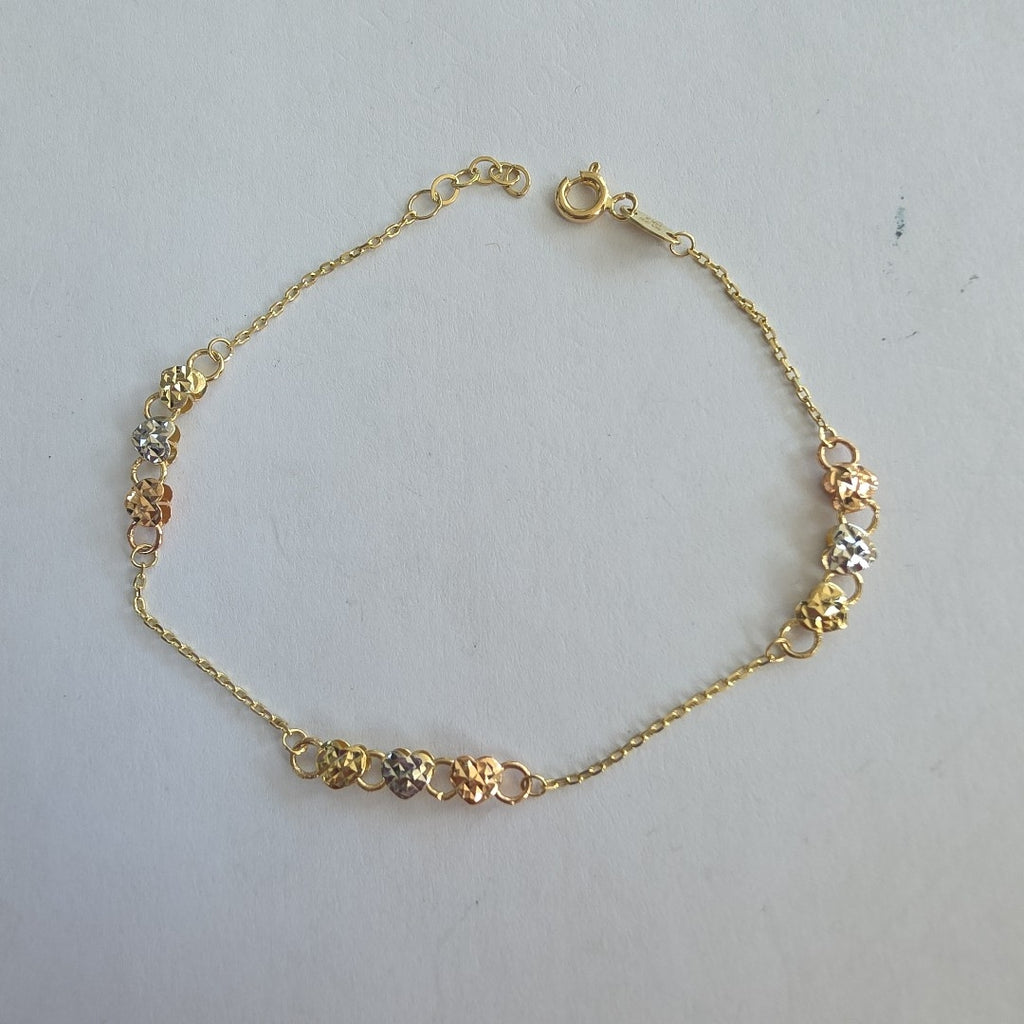 PULSERAS DAMA ORO 14K 1.5 (NUEVO)