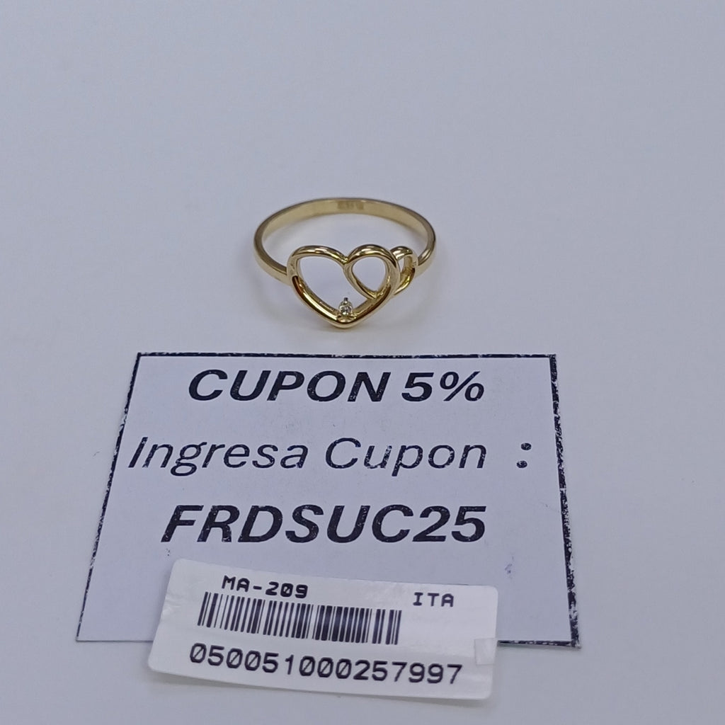 ANILLOS DAMA ORO 14K 1.8 (NUEVO)