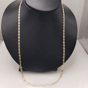 CADENA ORO COMBINADO 14 K 9 GRMS (SEMINUEVO)