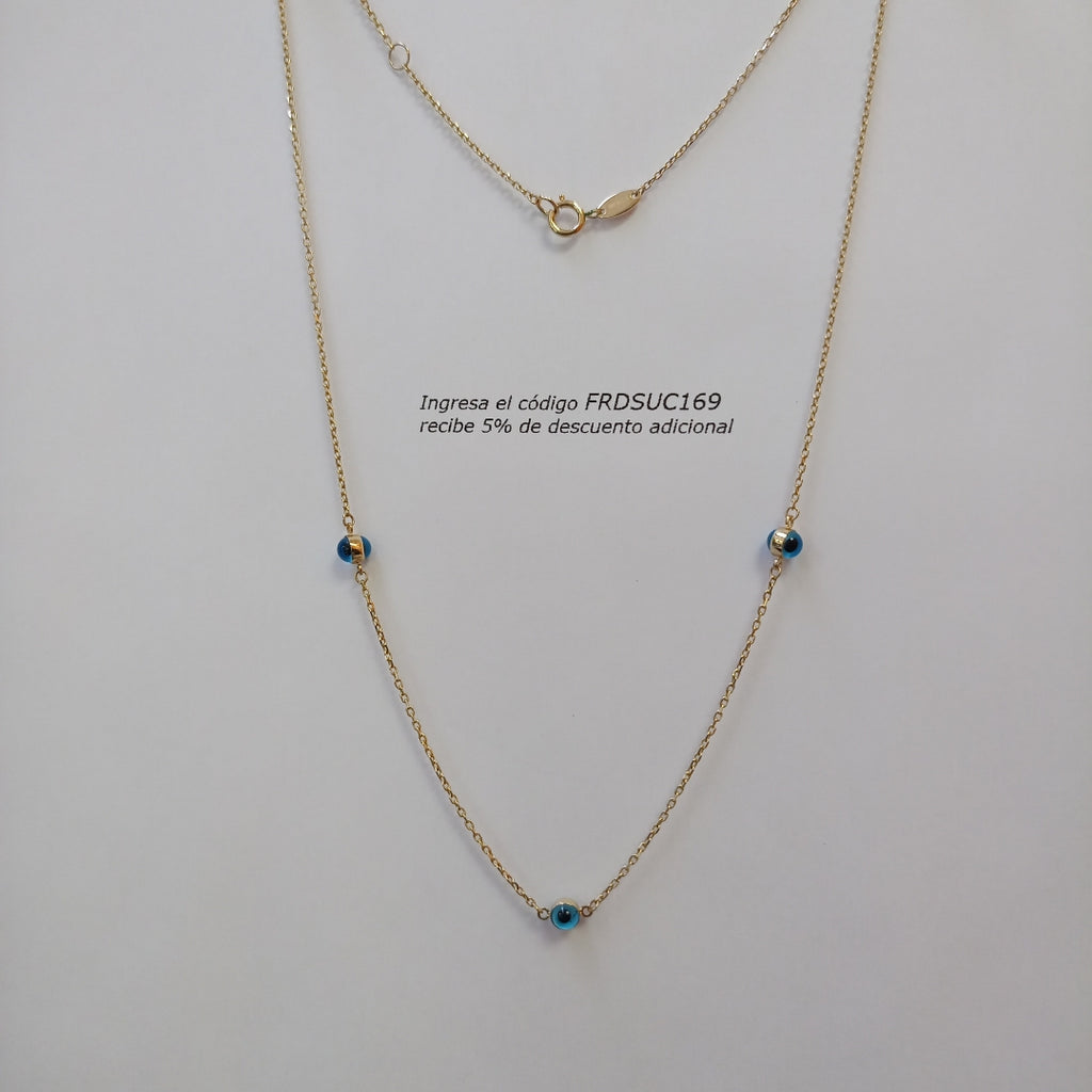 GARGANTILLA ORO 14 K 1,80 GRMS (SEMINUEVO)