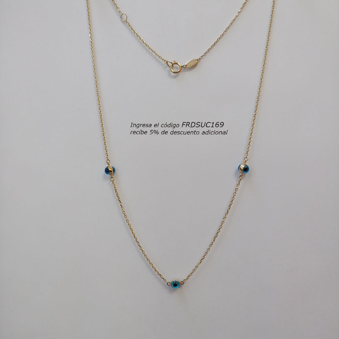GARGANTILLA ORO 14 K 1,80 GRMS (SEMINUEVO)