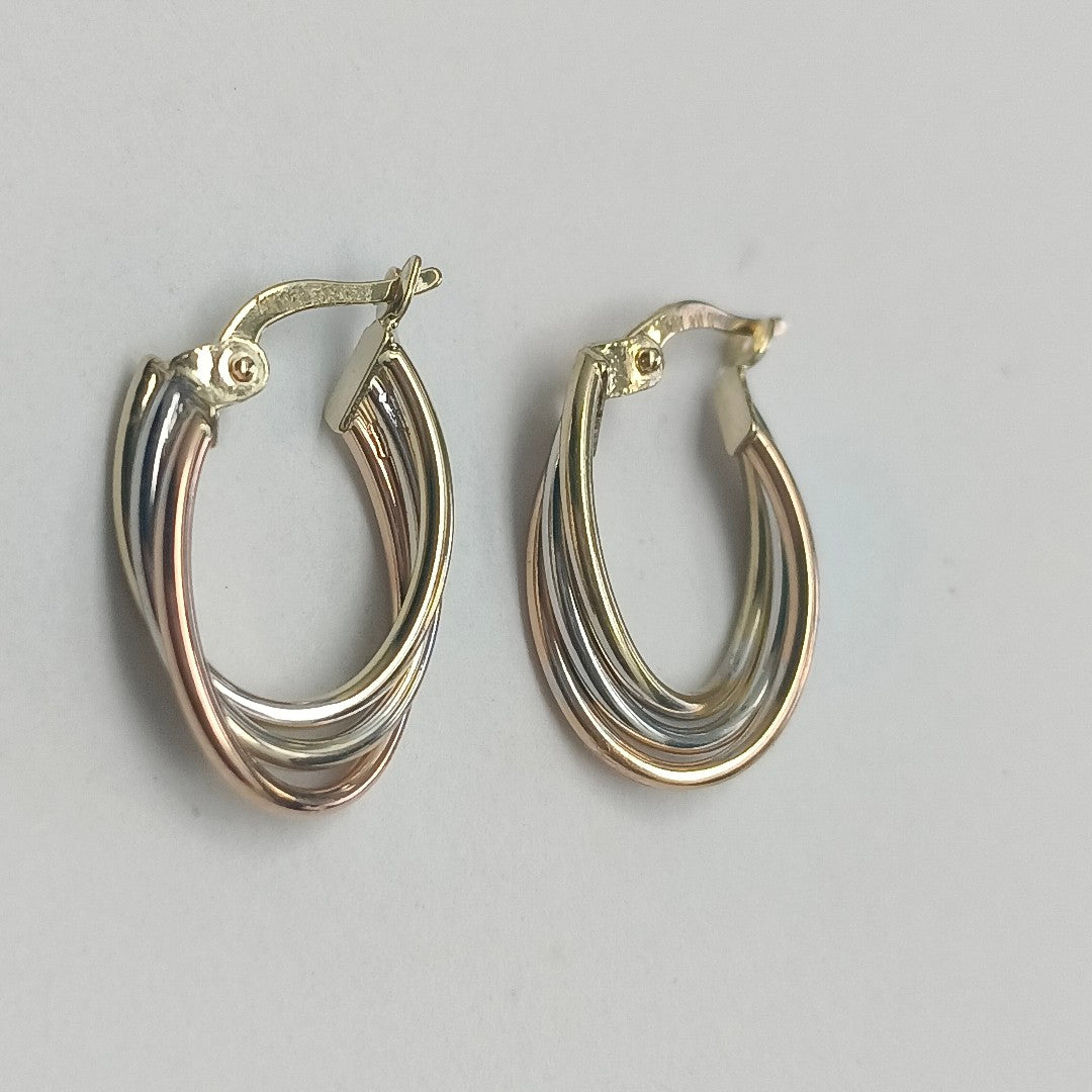 ARRACADAS ORO 14K 1.5 (NUEVO)