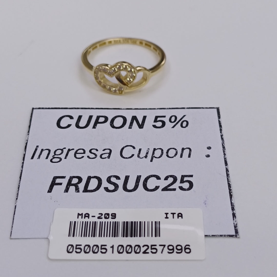 ANILLOS DAMA ORO 14K 1.5 (NUEVO)