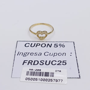 ANILLOS DAMA ORO 14K 1.1 (NUEVO)