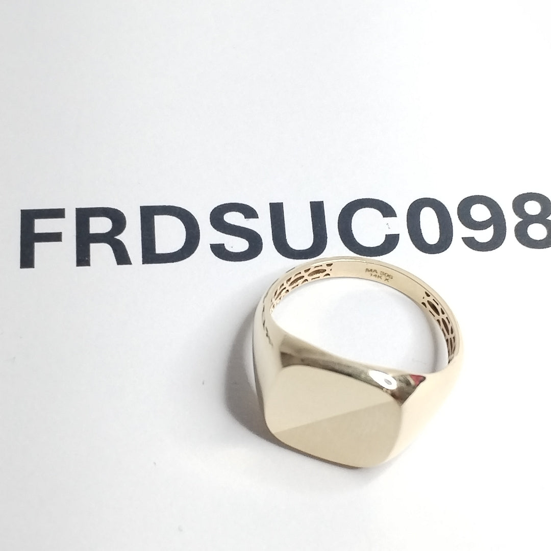 ANILLOS CABALLERO ORO 14K 3.8 (NUEVO)