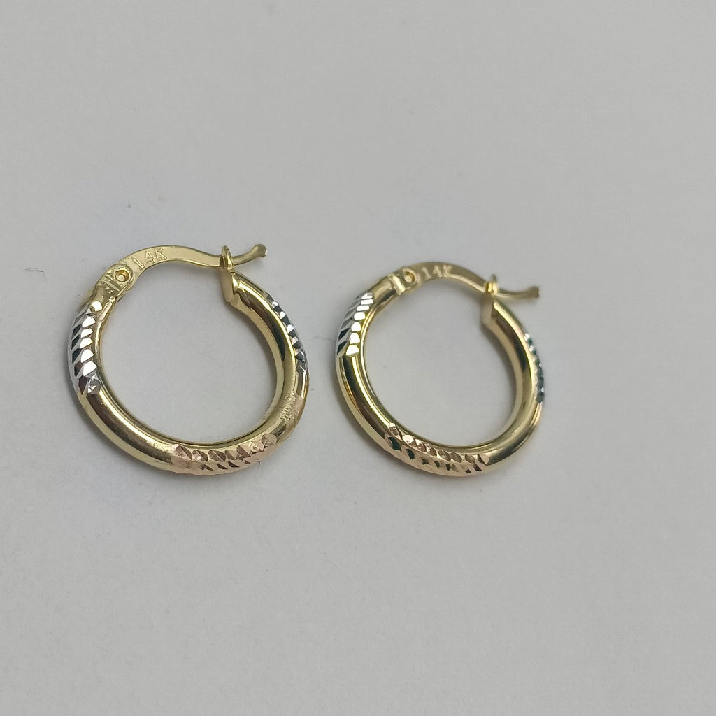 ARRACADAS ORO 14K 1.7 (NUEVO)
