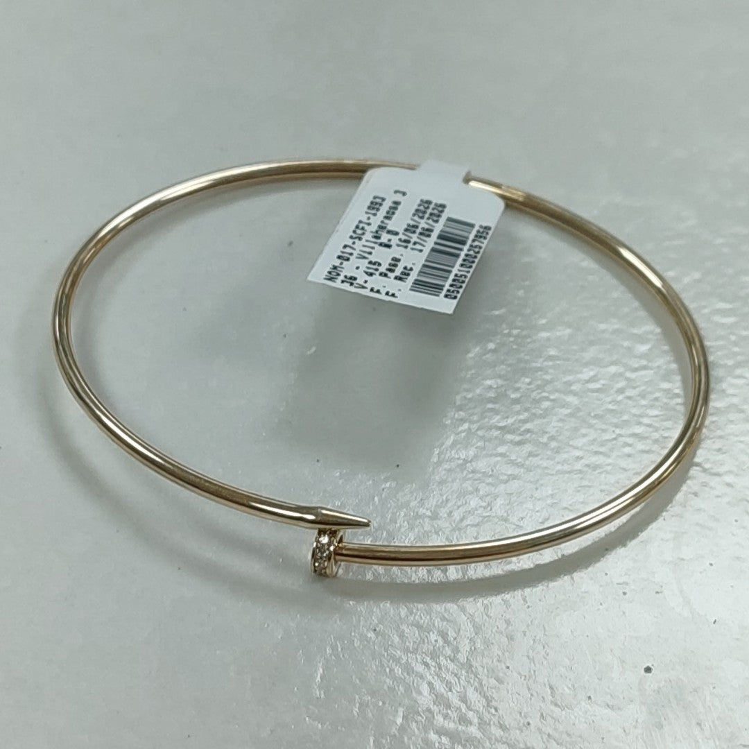 PULSERA CLAVO ORO 14K 2.9 (NUEVO)