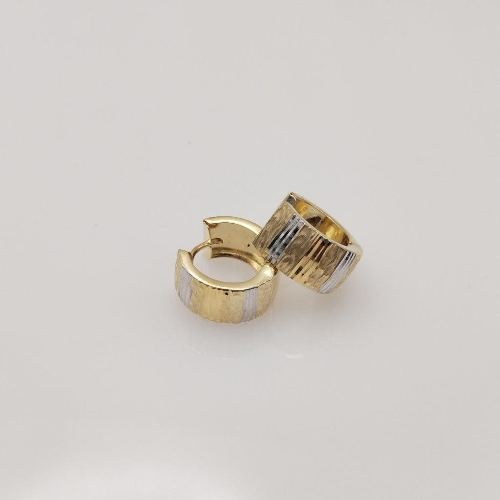 ARRACADAS PAR ORO 14 K 3 GRMS (SEMINUEVO)