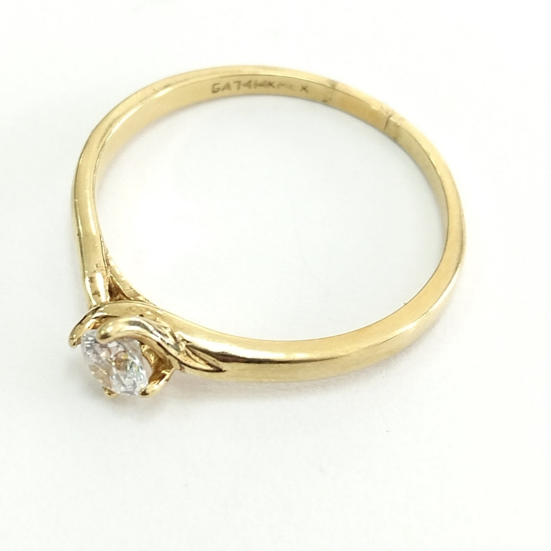 ANILLITO ORO 14 K 1.9 GRMS (SEMINUEVO)