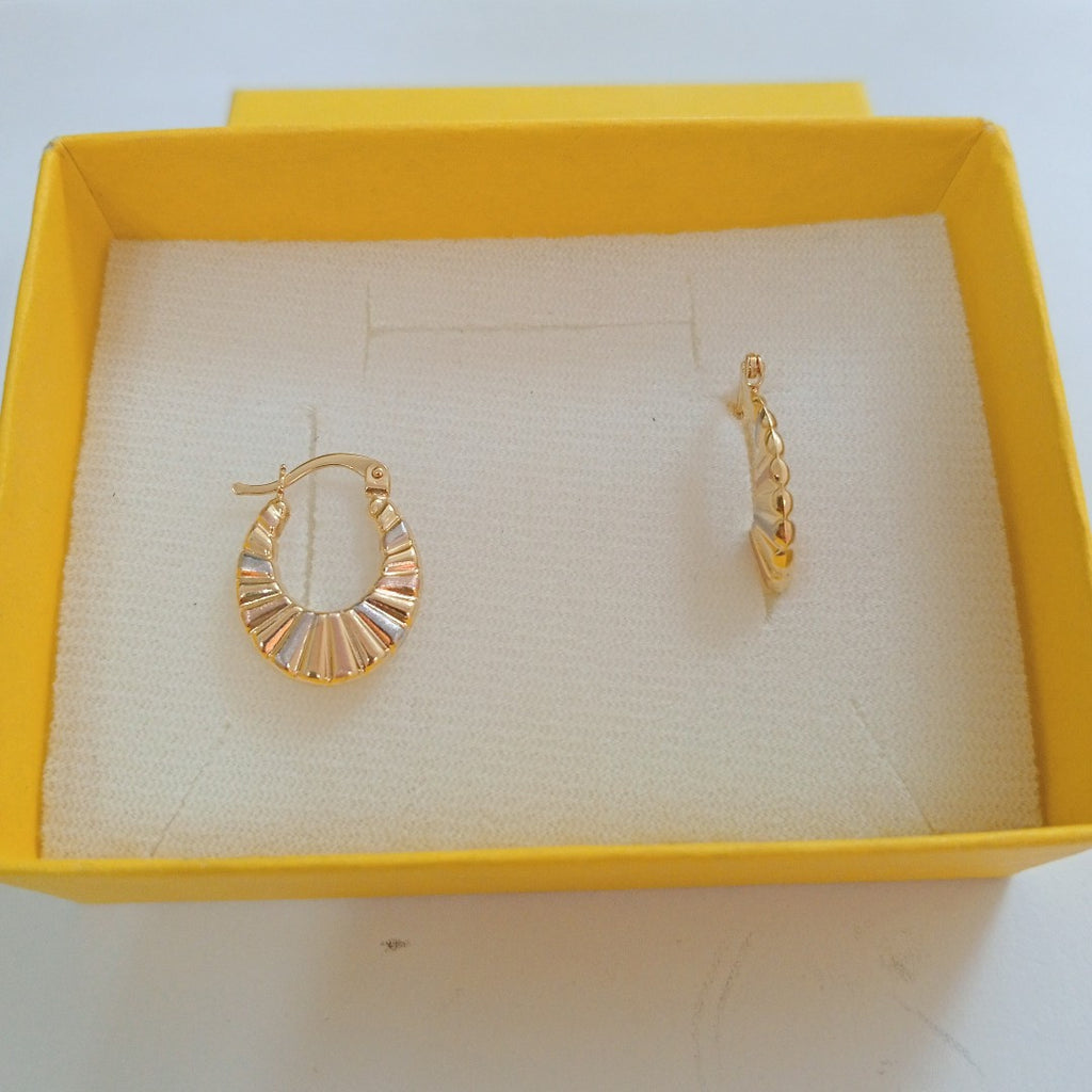 ARRACADAS ORO 14K 1.5 (NUEVO)