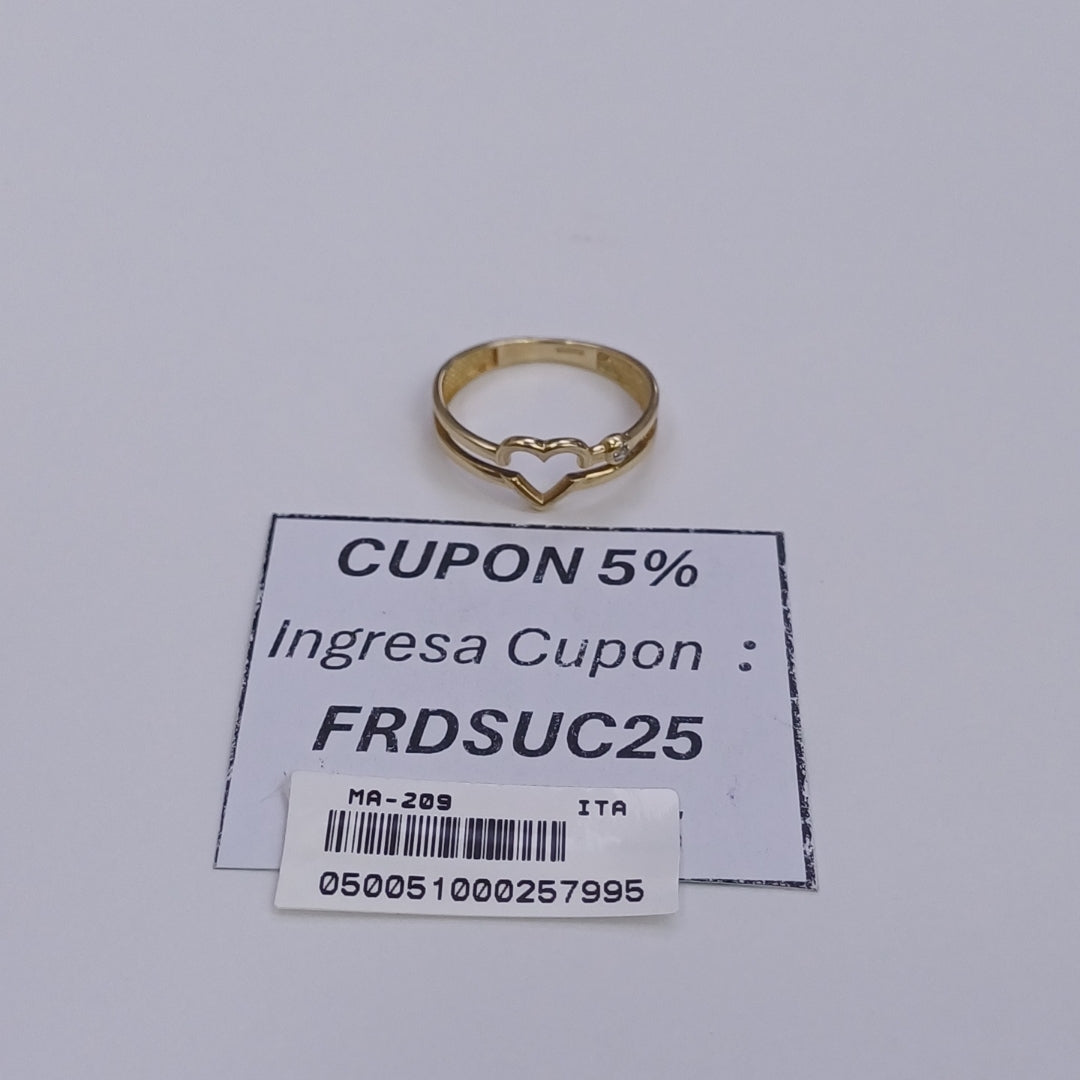 ANILLOS DAMA ORO 14K 1.8 (NUEVO)