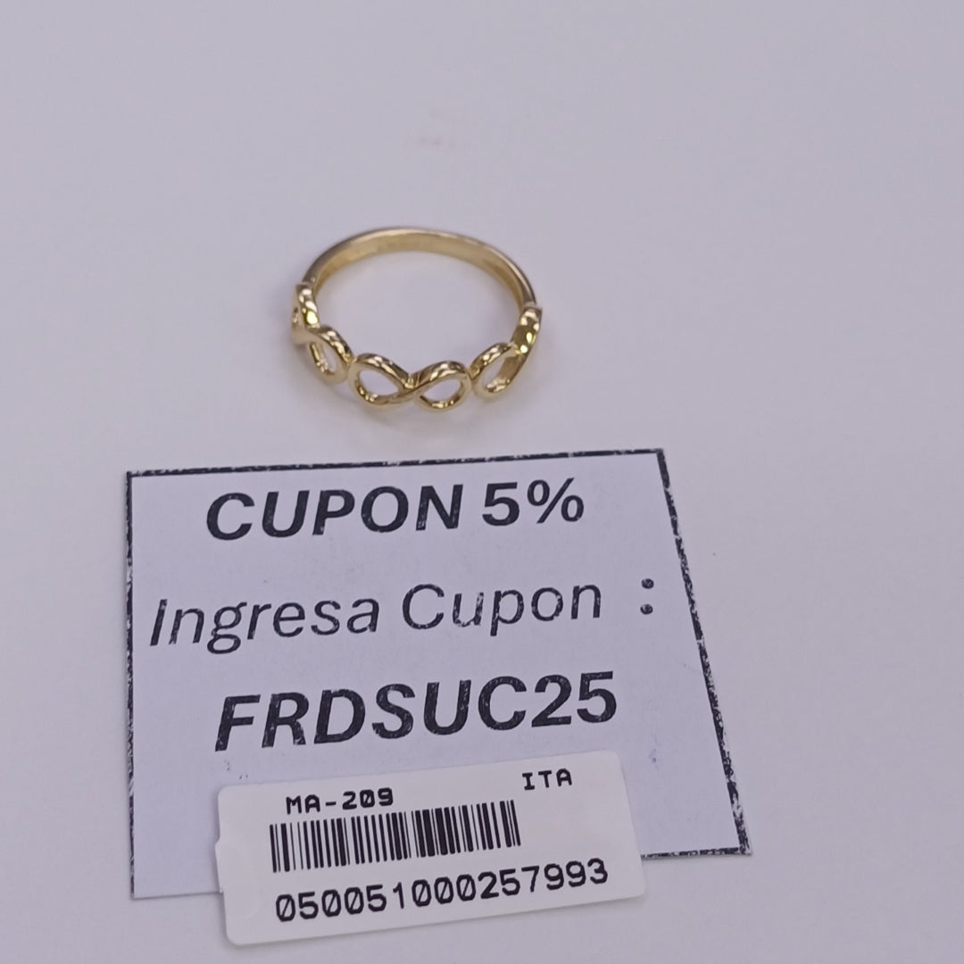 ANILLOS DAMA ORO 14K 1.7 (NUEVO)