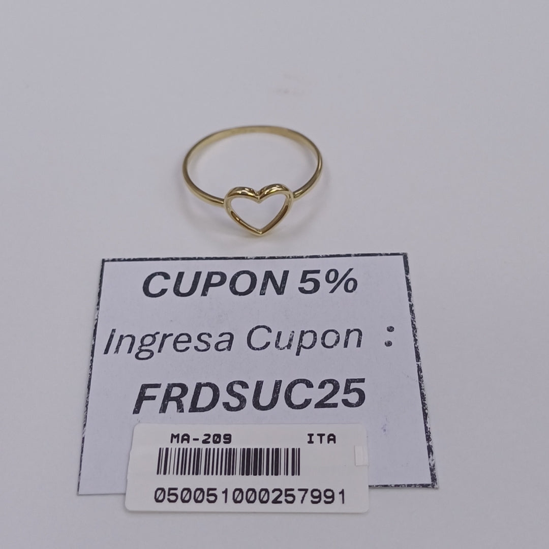 ANILLOS DAMA ORO 14K 0.9 (NUEVO)