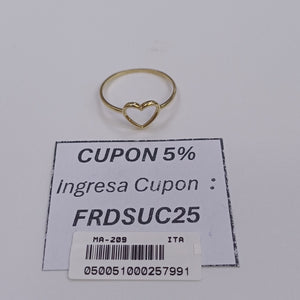 ANILLOS DAMA ORO 14K 0.9 (NUEVO)
