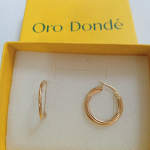 ARRACADAS ORO 14K 1.4 (NUEVO)