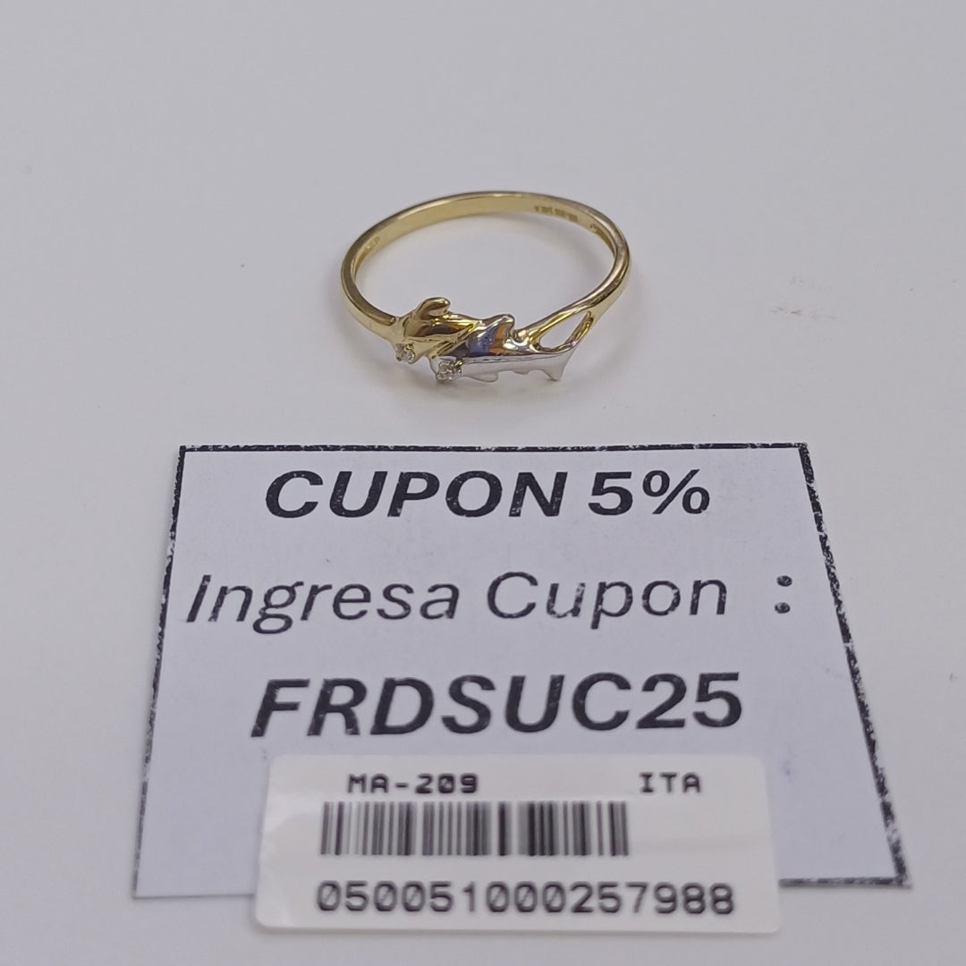 ANILLOS DAMA ORO 14K 1.5 (NUEVO)