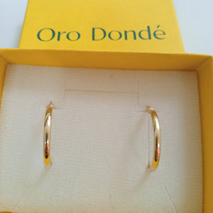 ARRACADAS ORO 14K 1.5 (NUEVO)