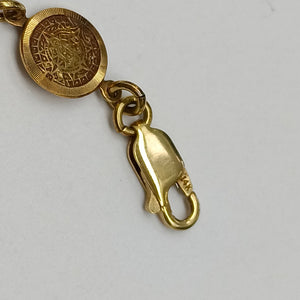 PULSERA ORO 14 K 10.9 GRMS (SEMINUEVO)