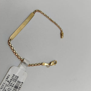 ESCLAVA ORO 10 K 1.7 GRMS (SEMINUEVO)