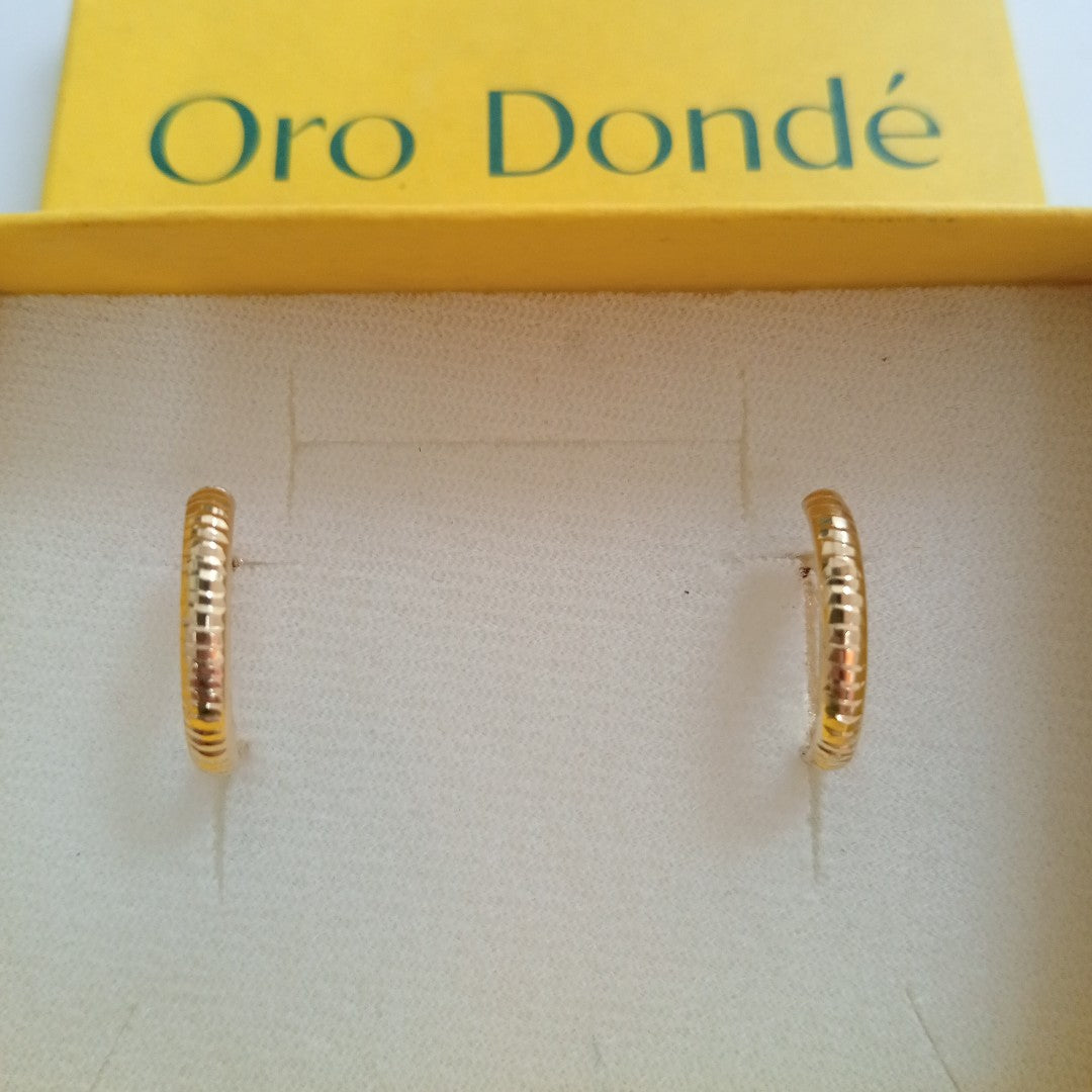 ARRACADAS ORO 14K 1.2 (NUEVO)