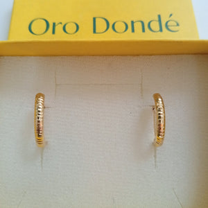 ARRACADAS ORO 14K 1.2 (NUEVO)