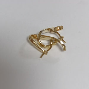 ARRACADAS ORO 14K 1.5 (NUEVO)