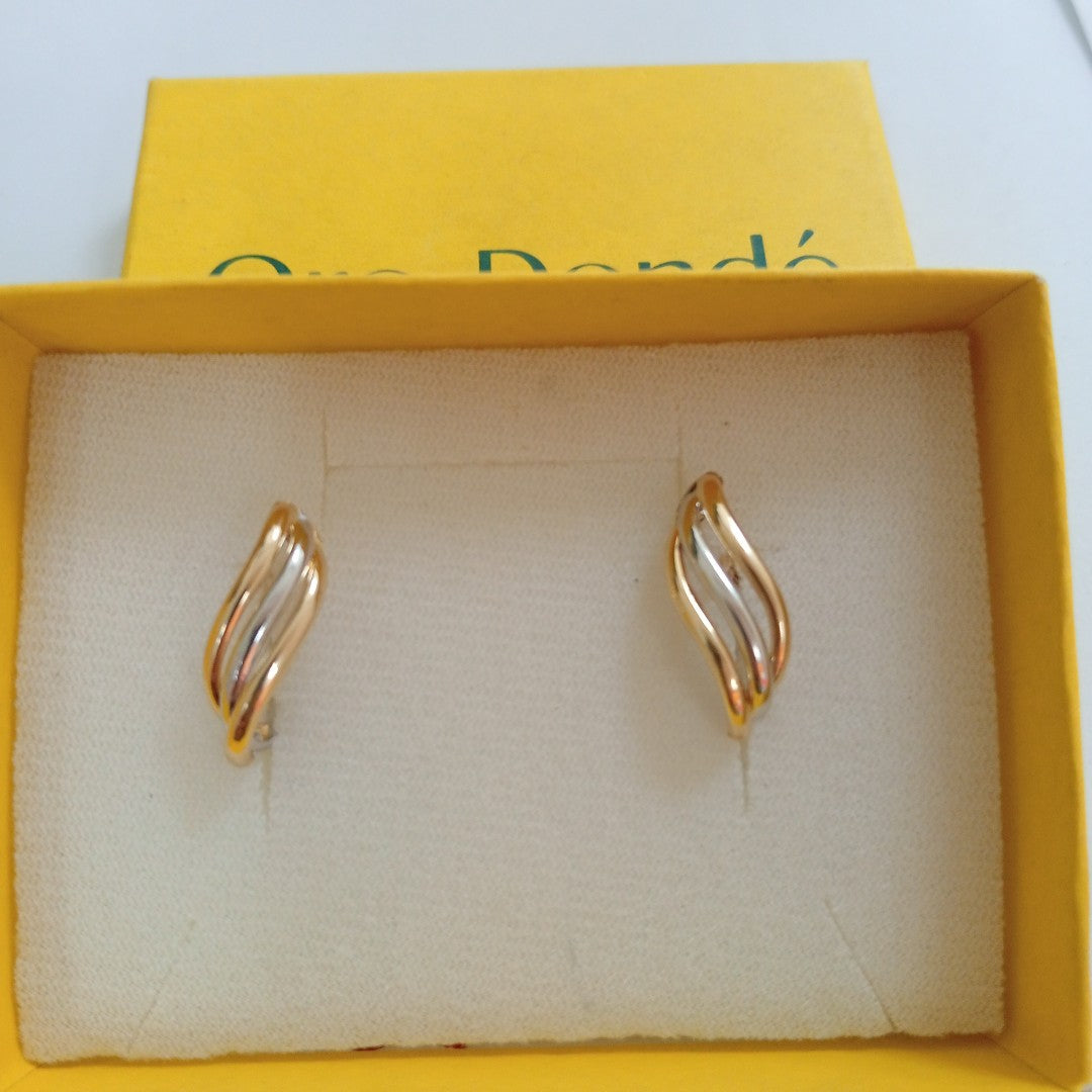 ARRACADAS ORO 14K 2 (NUEVO)