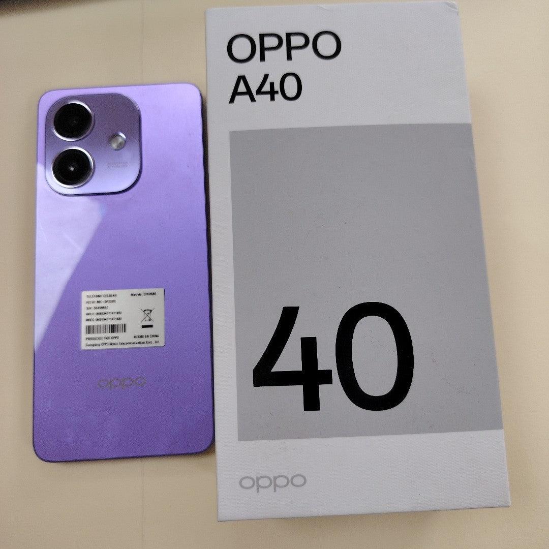 CELULAR OPPO A40 CPH2669 (2024) 256 GB 4 GB RAM (SEMINUEVO)