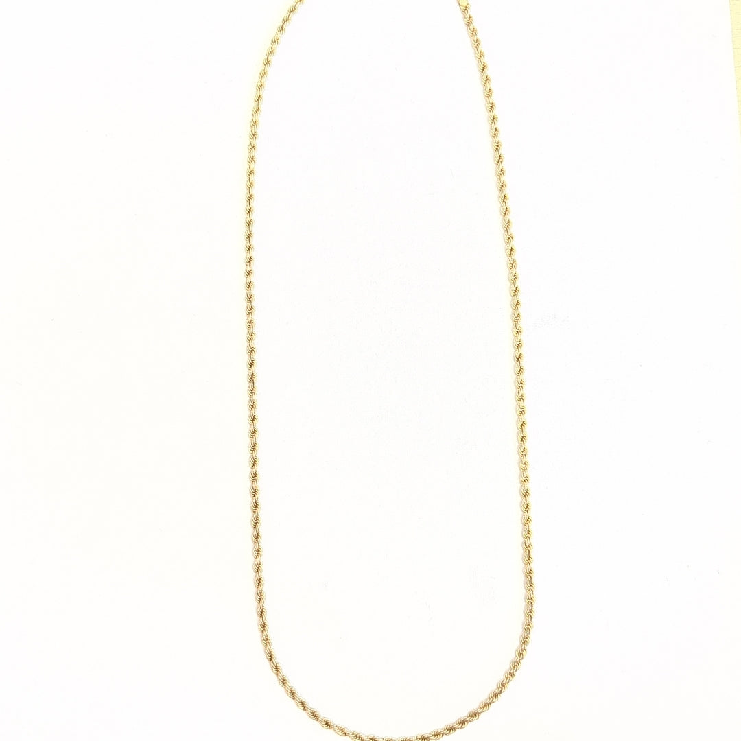 CADENA ORO 10 K 3.3 GRMS (SEMINUEVO)