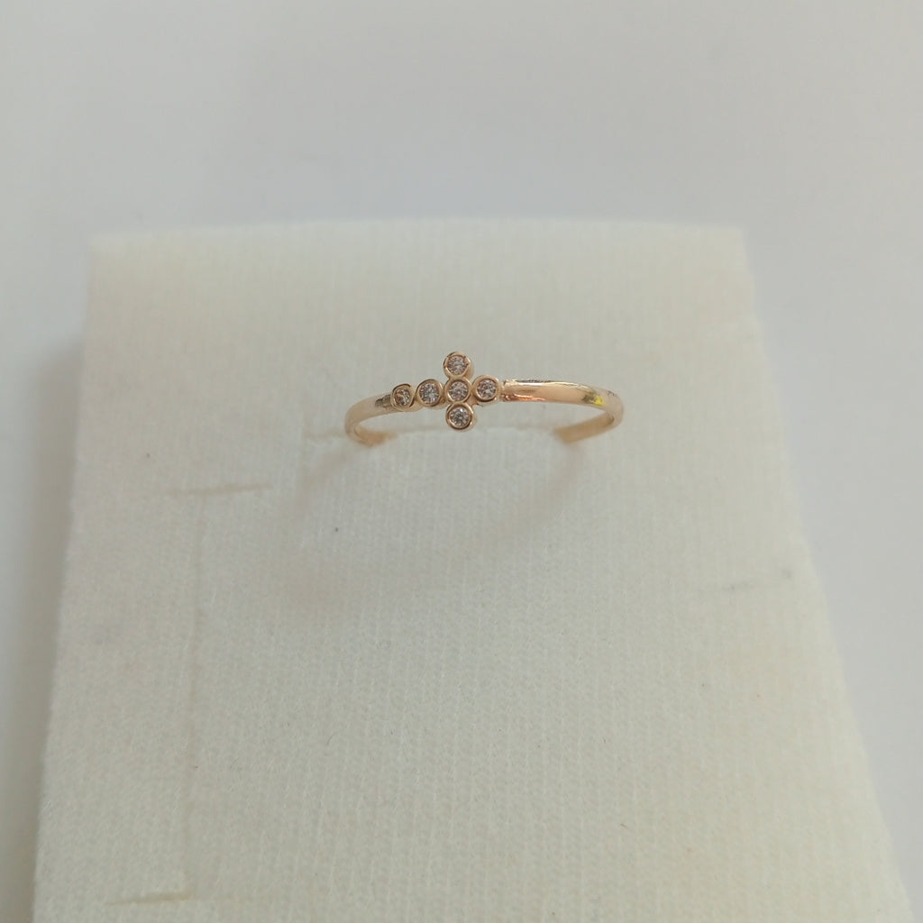 ANILLOS DAMA ORO 14K 0.8 (NUEVO)