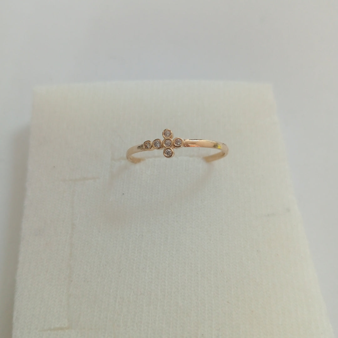 ANILLOS DAMA ORO 14K 0.8 (NUEVO)