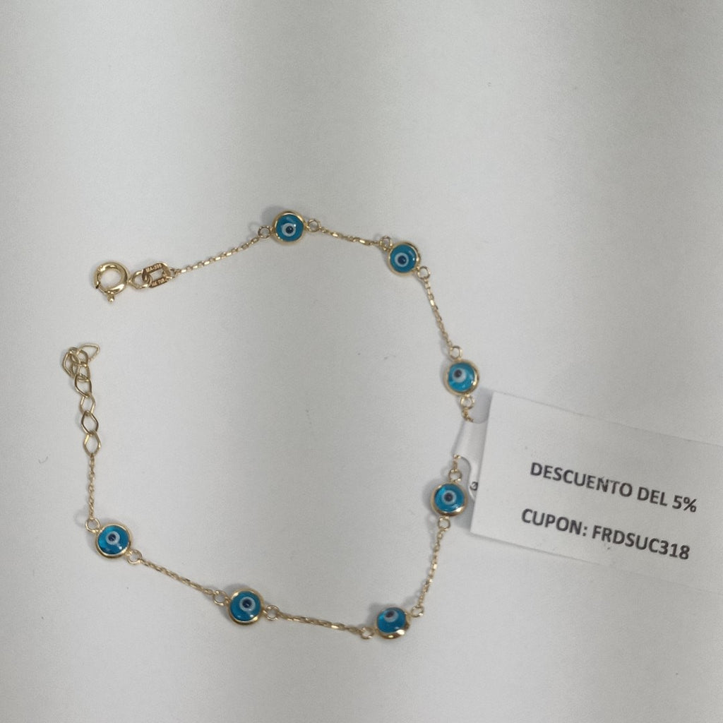 PULSERAS DAMA ORO 14K 1.3 (NUEVO)
