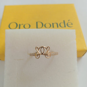 ANILLOS DAMA ORO 14K 1.4 (NUEVO)