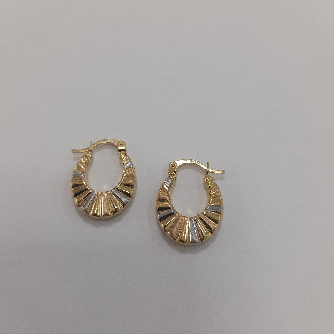 ARRACADAS ORO 14K 1.5 (NUEVO)