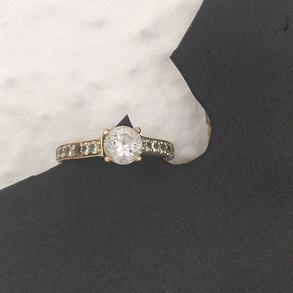 SOLITARIO ORO 14 K 2.8 GRMS (SEMINUEVO)