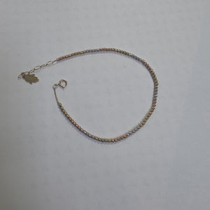 PULSERA ORO, ORO COMBINADO 14 K 2.8 GRMS (SEMINUEVO)