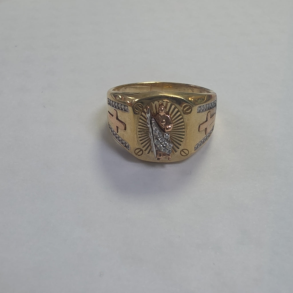 ANILLO ORO 10 K 5.9 GRMS (SEMINUEVO)