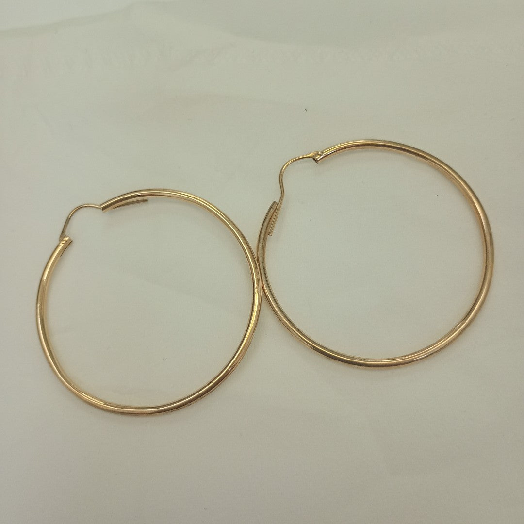 ARRACADAS PAR ORO 14 K 3.3 GRMS (SEMINUEVO)