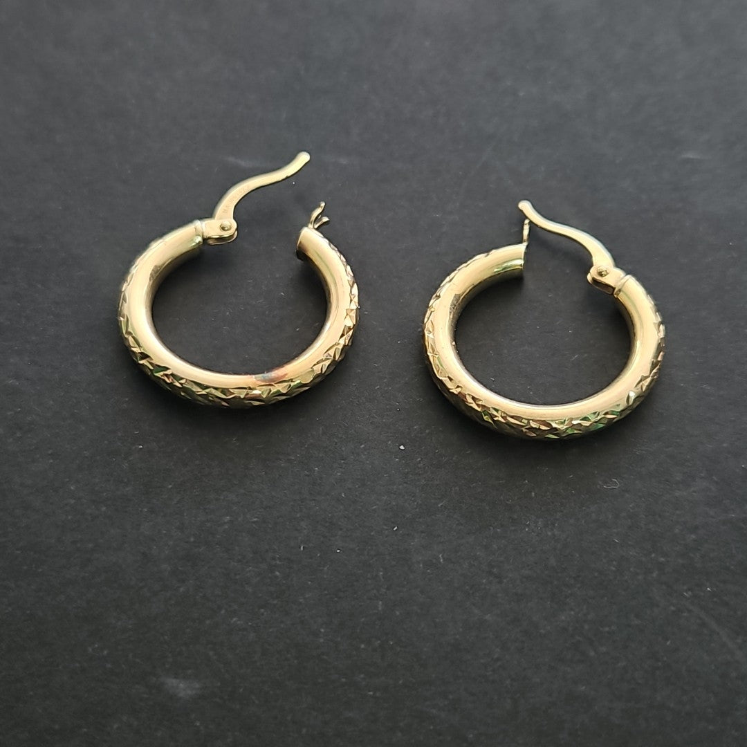 ARRACADAS PAR ORO 14 K 4,00 GRMS (SEMINUEVO)