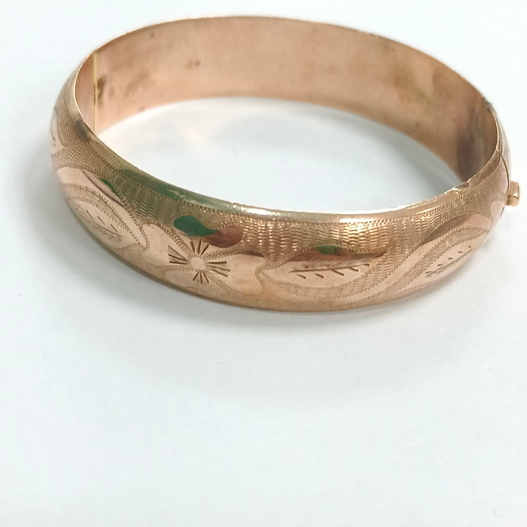 PULSERA RIGIDA ORO 8 K 24,60 GRMS (SEMINUEVO)