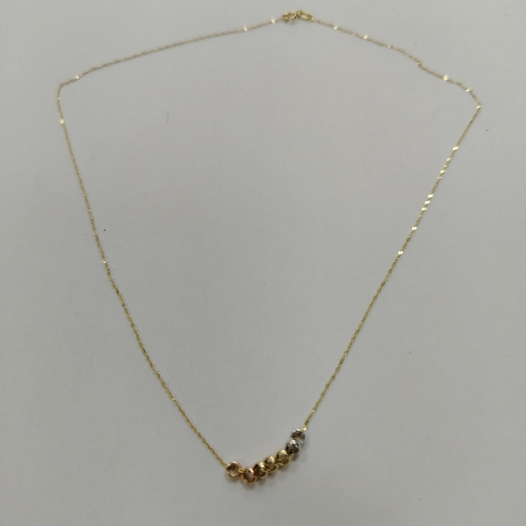 GARGANTILLA ORO 14 K 0.7 GRMS (SEMINUEVO)