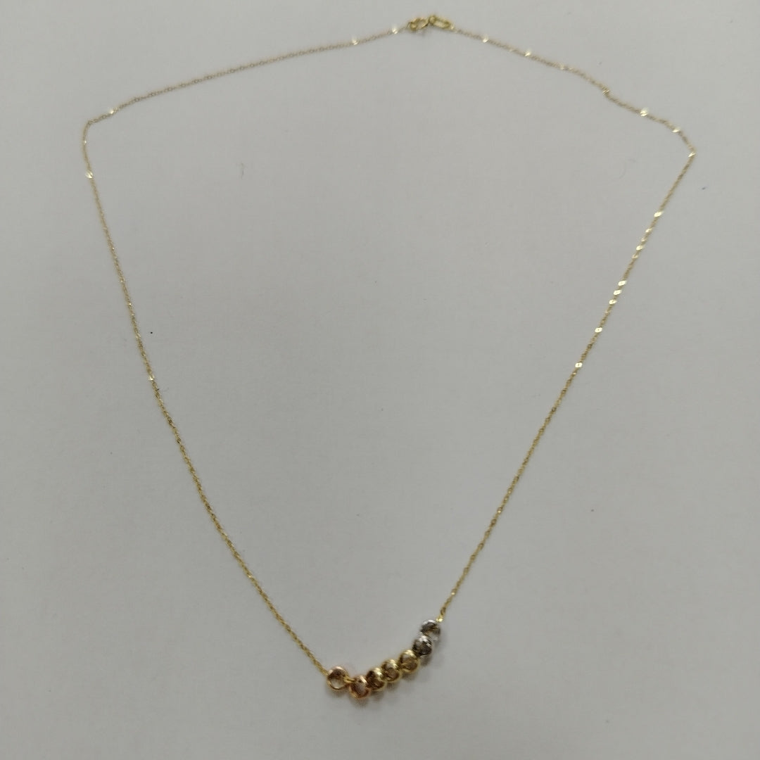 GARGANTILLA ORO 14 K 0.7 GRMS (SEMINUEVO)