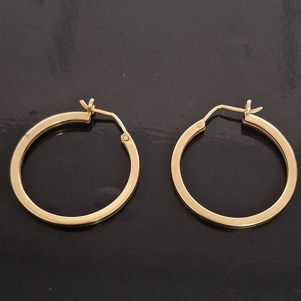 ARETES PAR ORO 18 K 3.4 GRMS (SEMINUEVO)